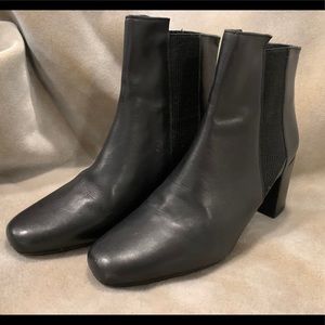 Zara black booties